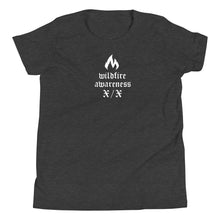 Load image into Gallery viewer, WILDFIRE AWARENESS YOUTH TEE