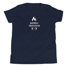 Load image into Gallery viewer, WILDFIRE AWARENESS YOUTH TEE
